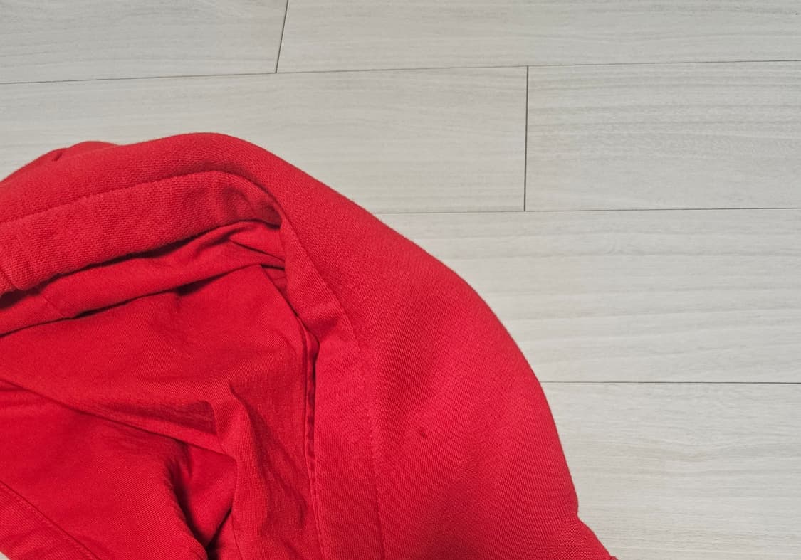 아디다스 불꽃레드 로고 기모 후드티 85 상품이미지5