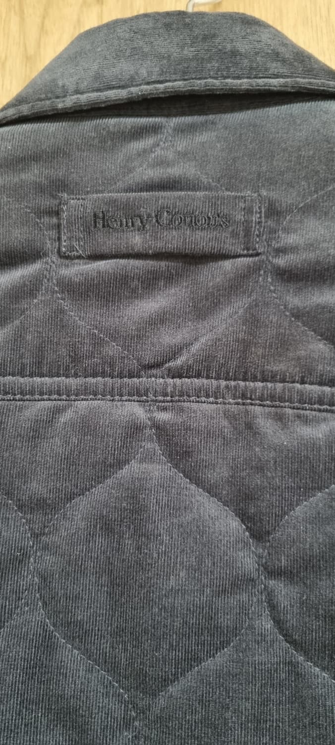 헨리코튼 코듀로이 퀼팅 셔츠 자켓 상품이미지5