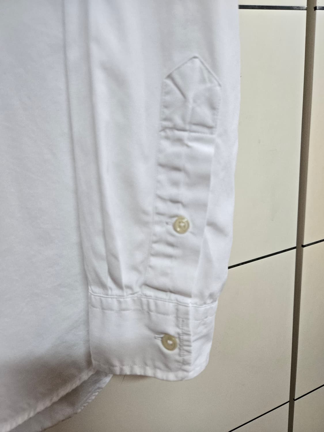 폴로 랄프로렌 커스텀핏 화이트 셔츠 상품이미지3