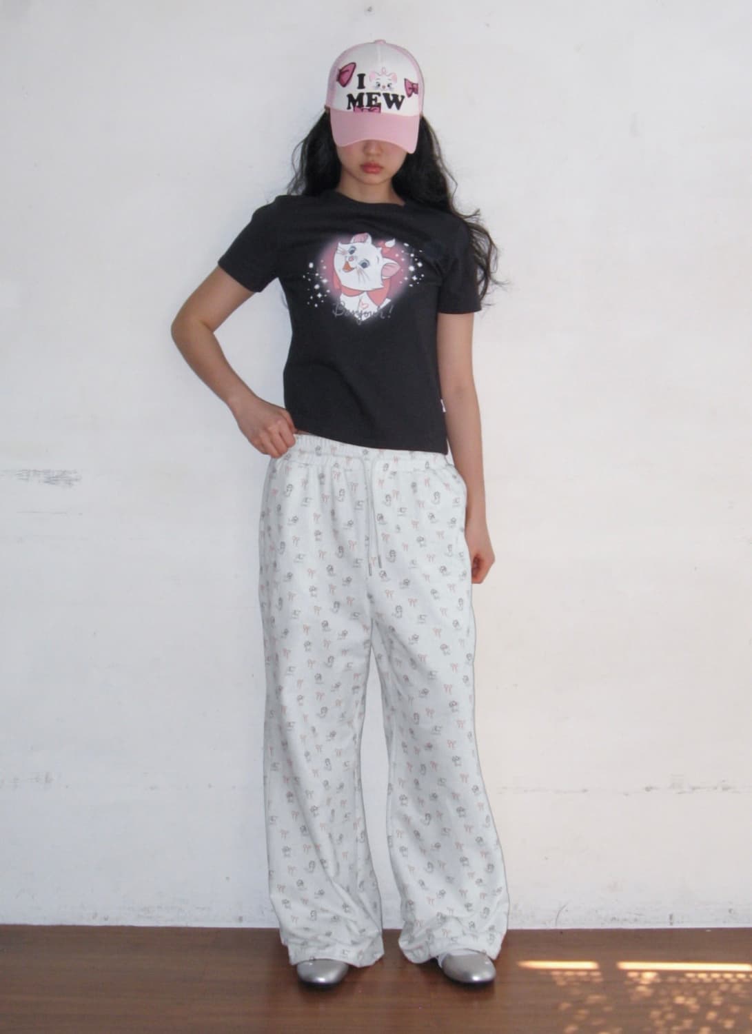 DISNEY MARIE PATTERN PANTS 디즈니 마리 고양이 상품이미지9