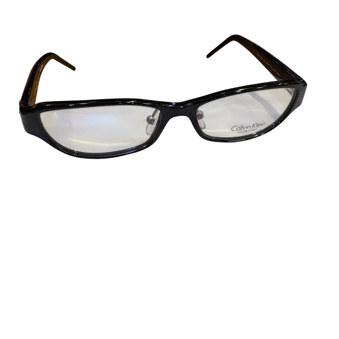 캘빈클라인 컬렉션 뿔테 큐빅 안경 made in italy 상품이미지8