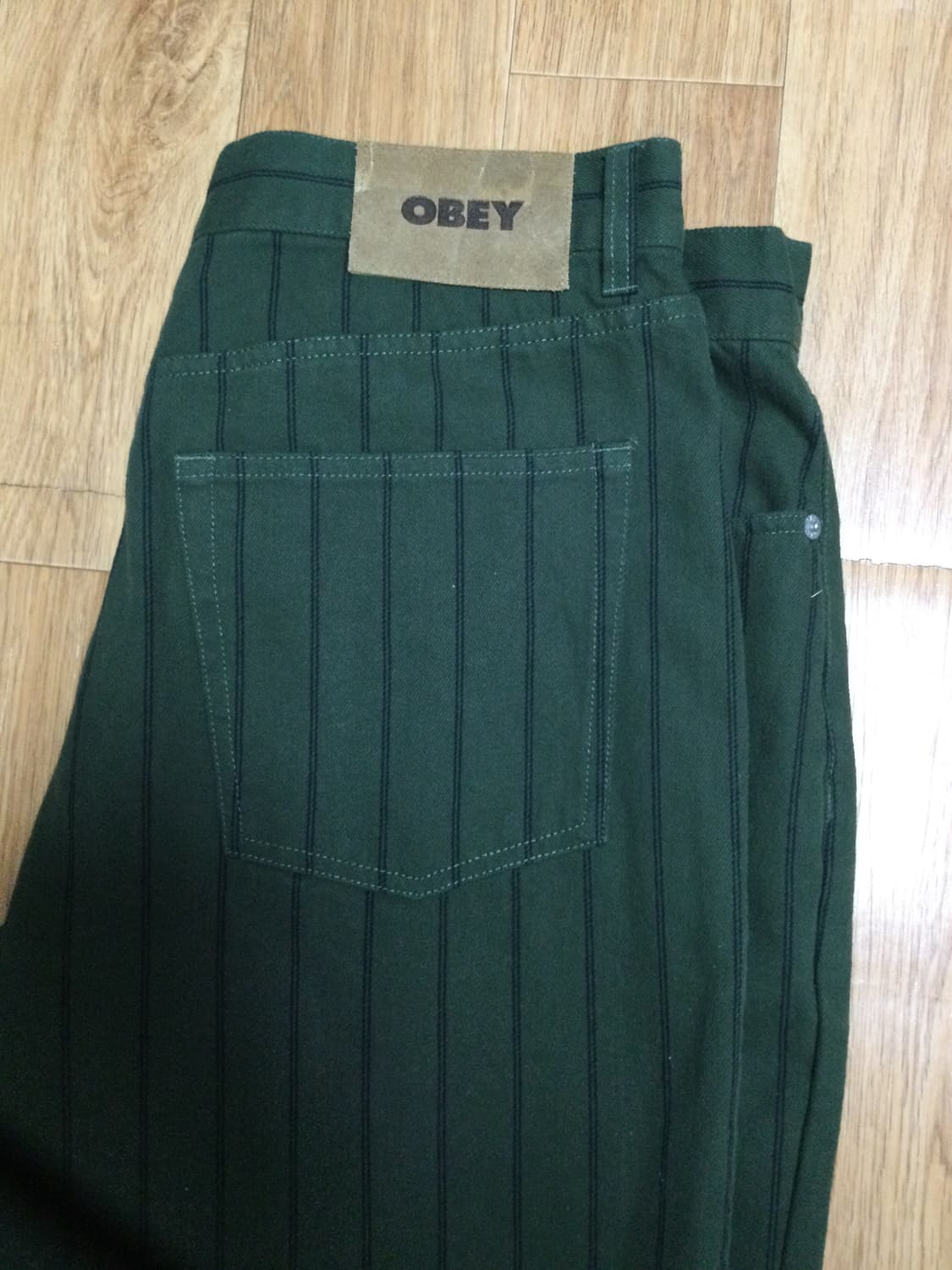 오베이 스트라이프 데님 상품이미지3