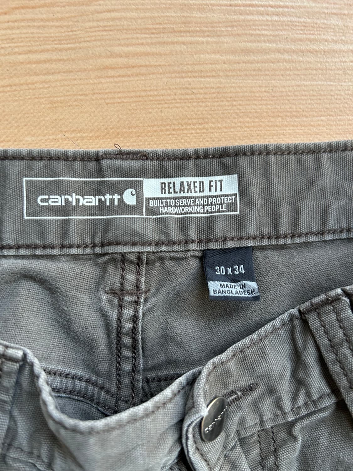 칼하트 트레시드 워크팬츠 30in 상품이미지4