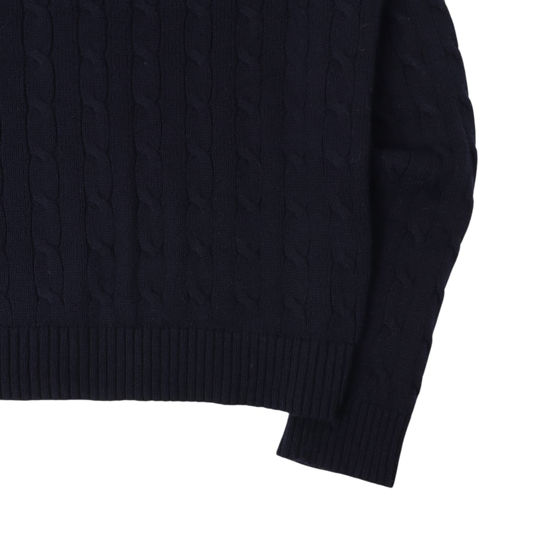 폴로 랄프로렌 네이비 레드포니 케이블 니트 상품이미지4