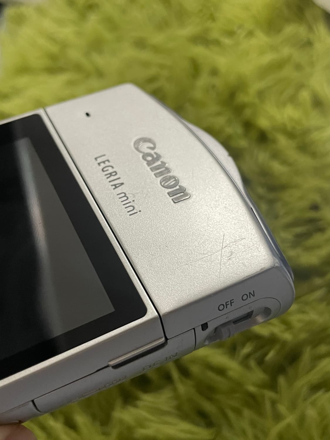 캐논 레그리아 미니 실버 캠코더 디카 상품이미지3