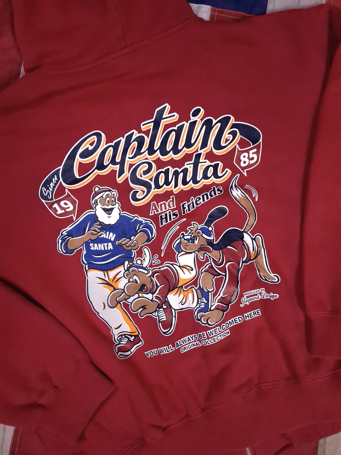 오리지날 일본판 캡틴산타 후드 집업 상품이미지2