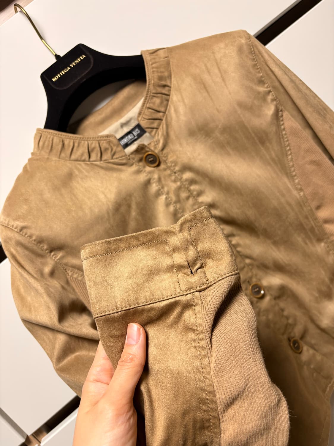 HIROKO BIS 스웨이드 자켓 Japan 상품이미지3