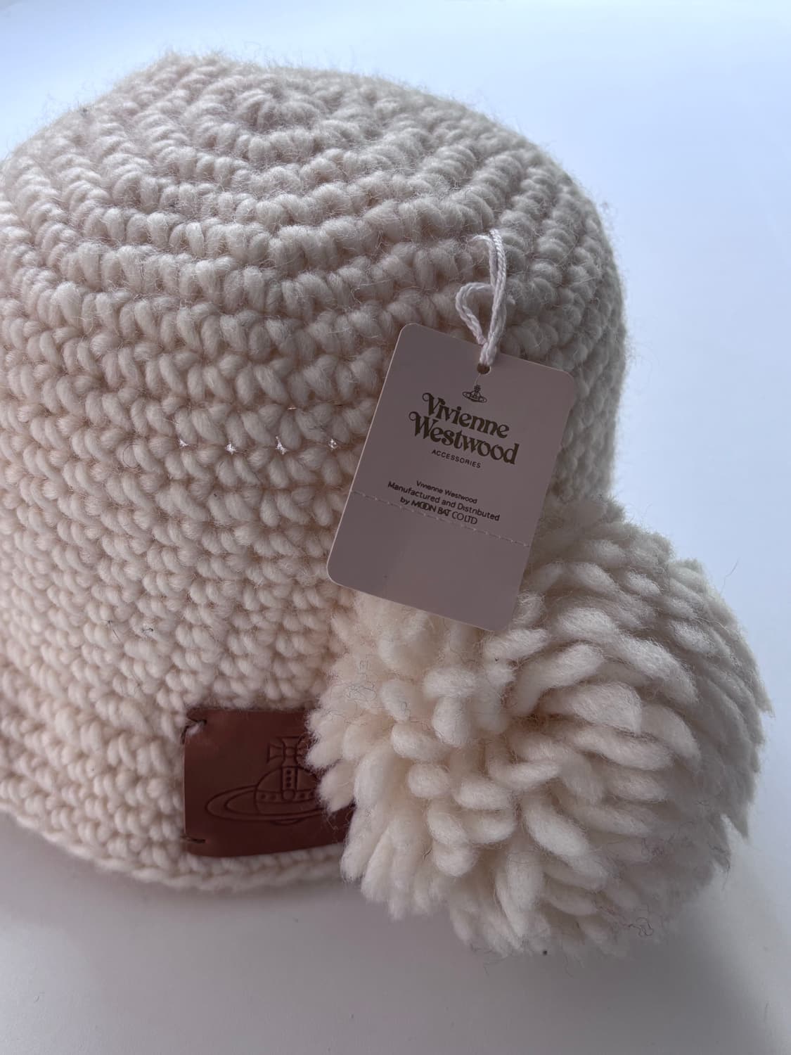 비비안웨스트우드 아이보리 울 버킷햇 상품이미지6