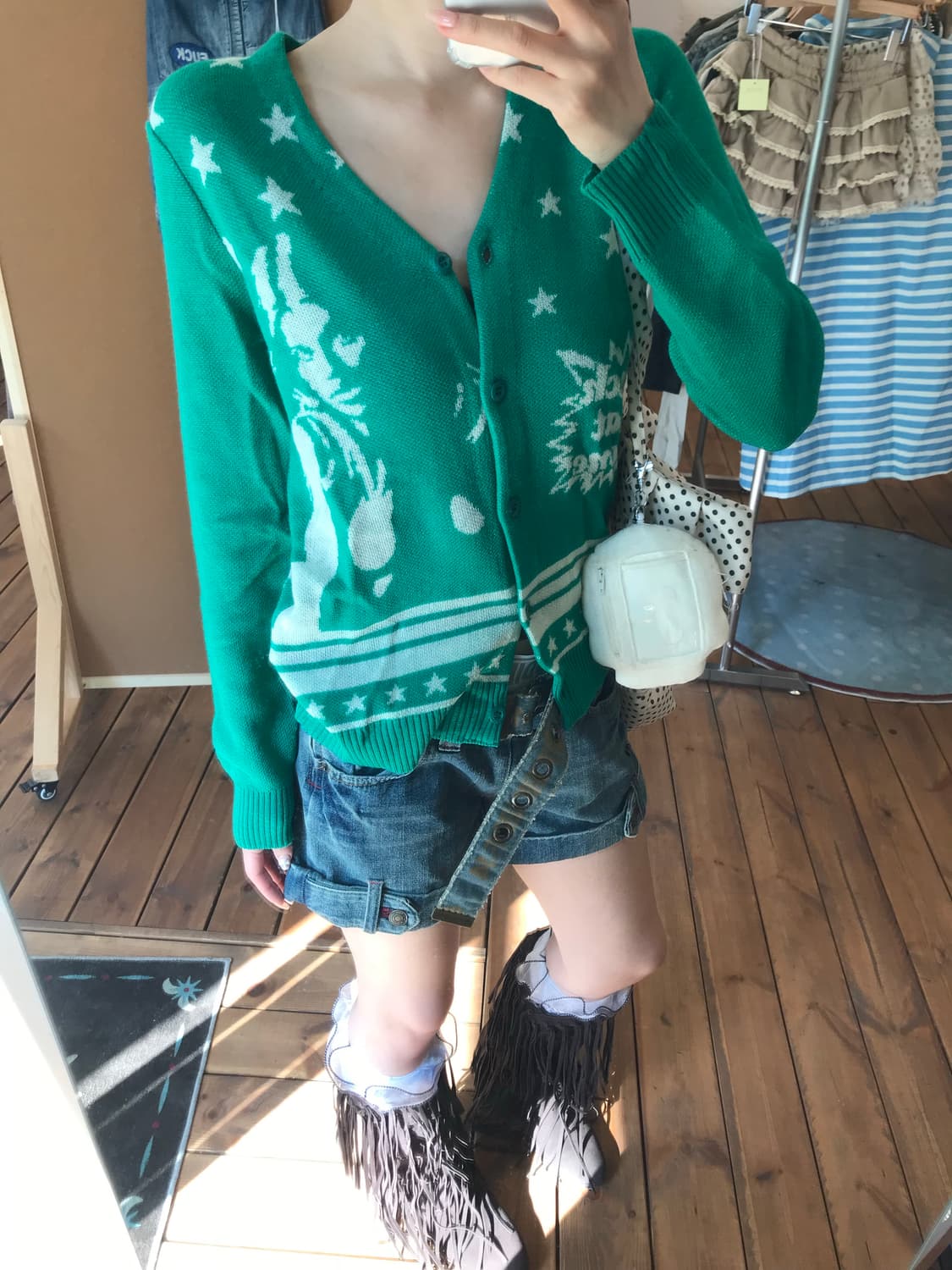 히스테릭글래머 스타 가디건 상품이미지2