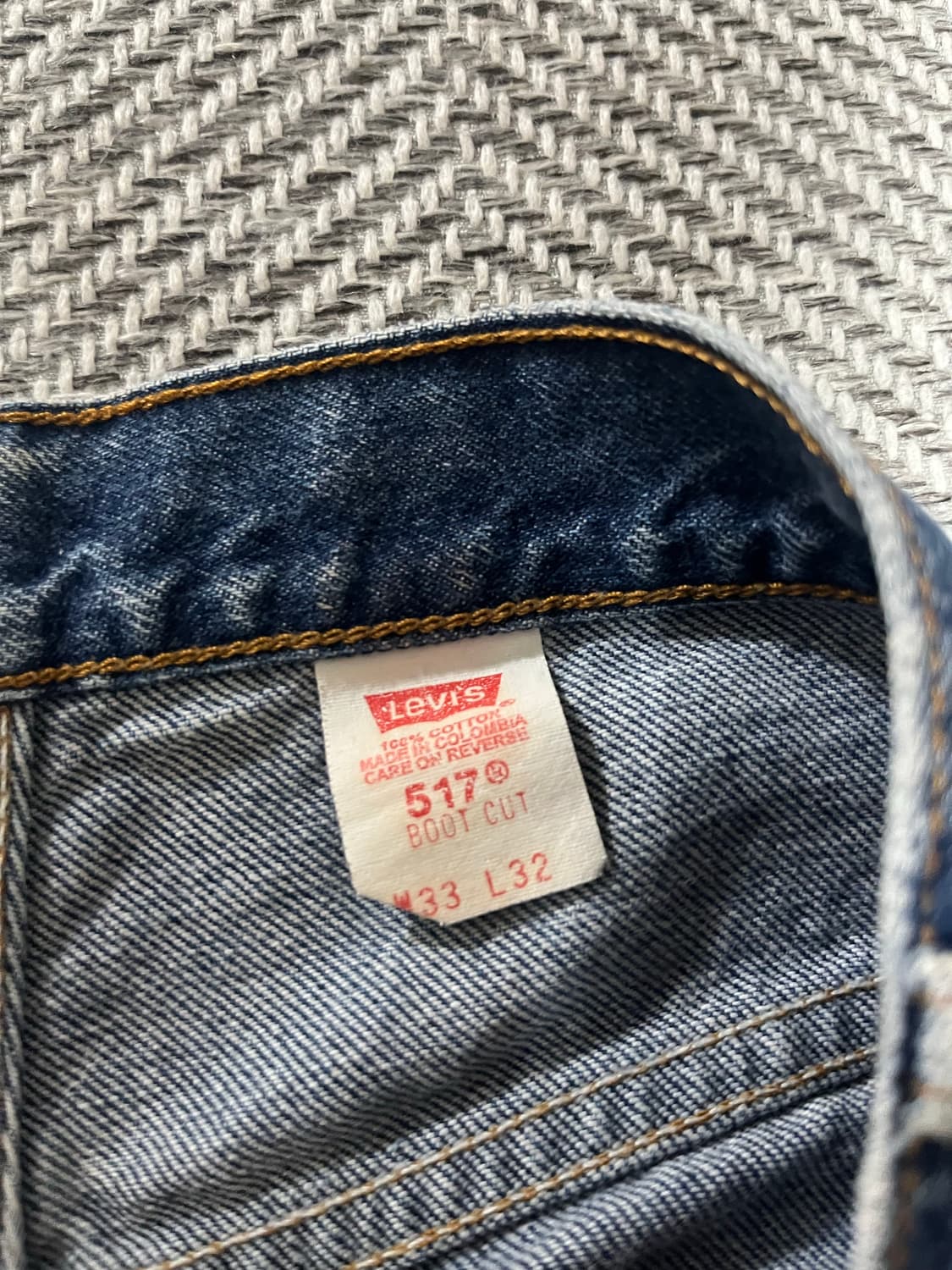 90s 리바이스 517 33*32 상품이미지4