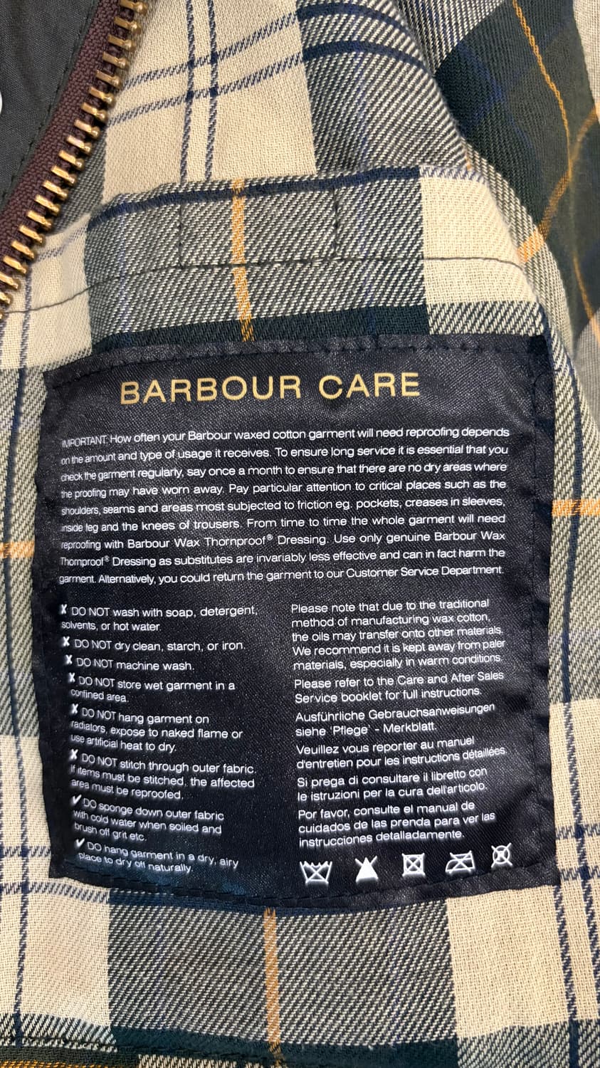 [38] 바버 비데일 세이지 그린 상품이미지10