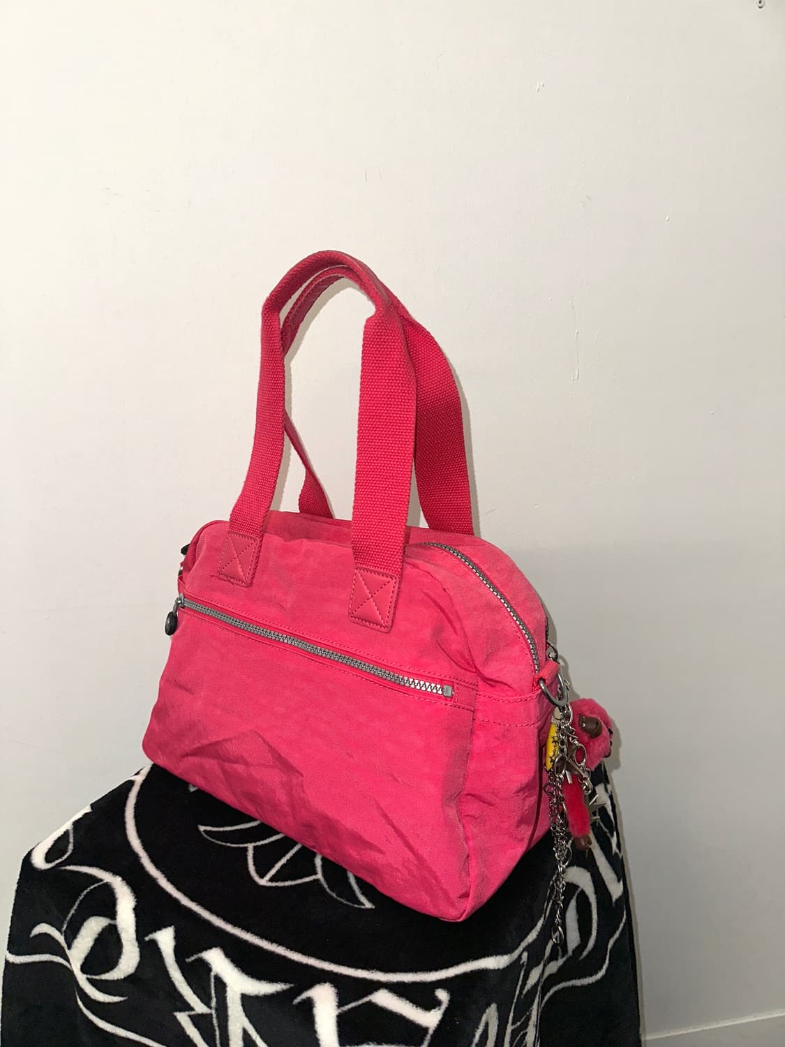 Kipling 고릴라&포켓 크로스백 핑크 상품이미지3