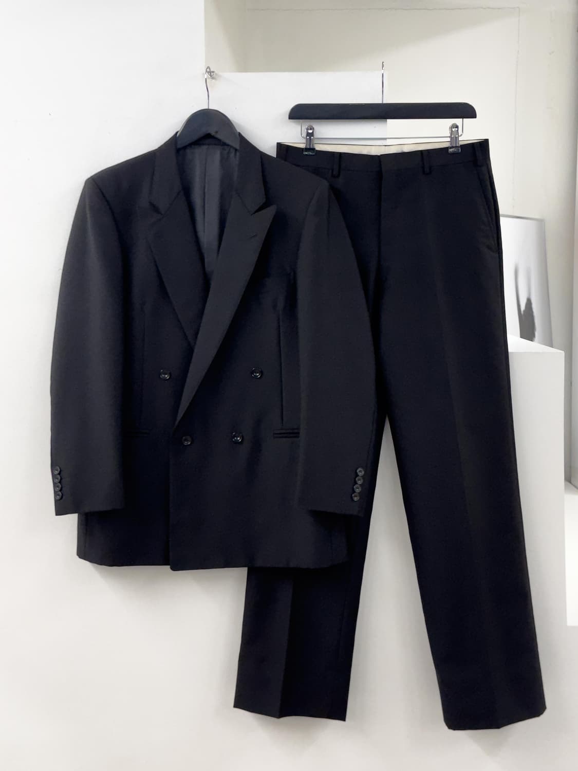 버버리 블랙 더블 수트 셋업 상품이미지2