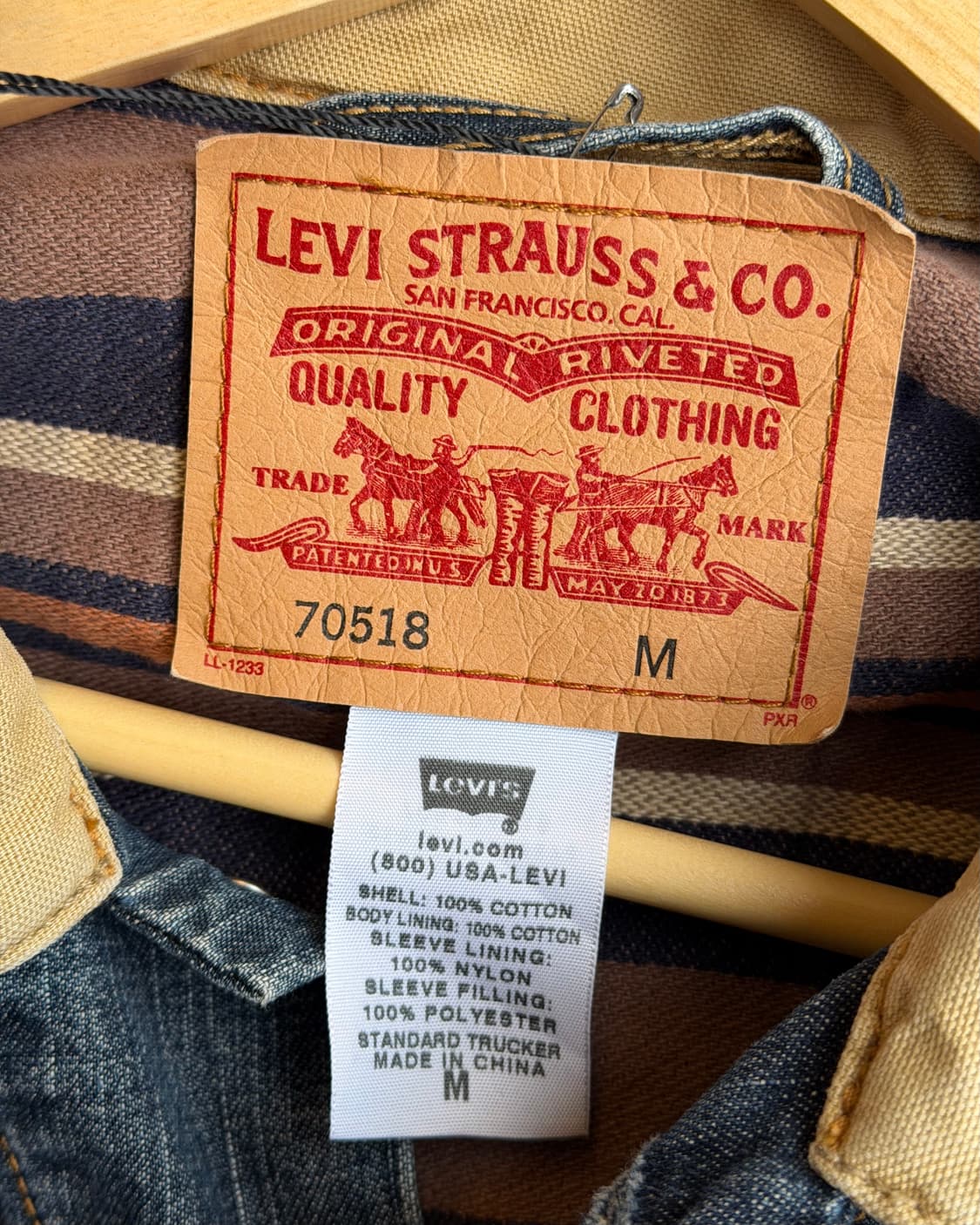 Levis 00's DENIM TRUCKER JACKET 상품이미지9
