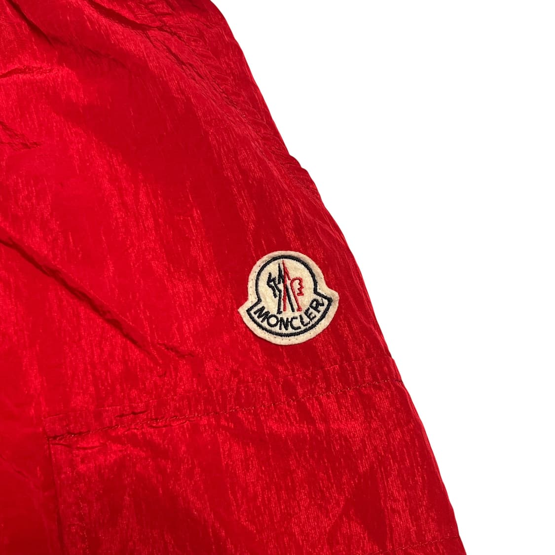 몽클레르 남성 반바지 레드/화이트 상품이미지2