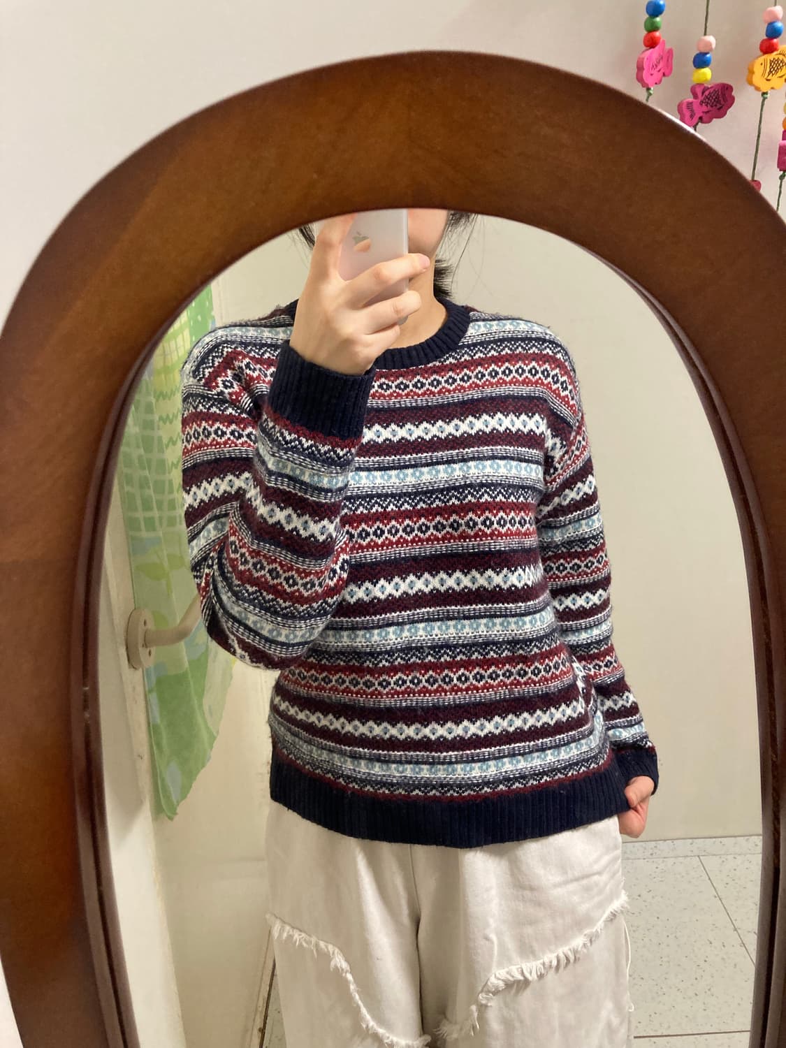 패턴 니트 상품이미지2