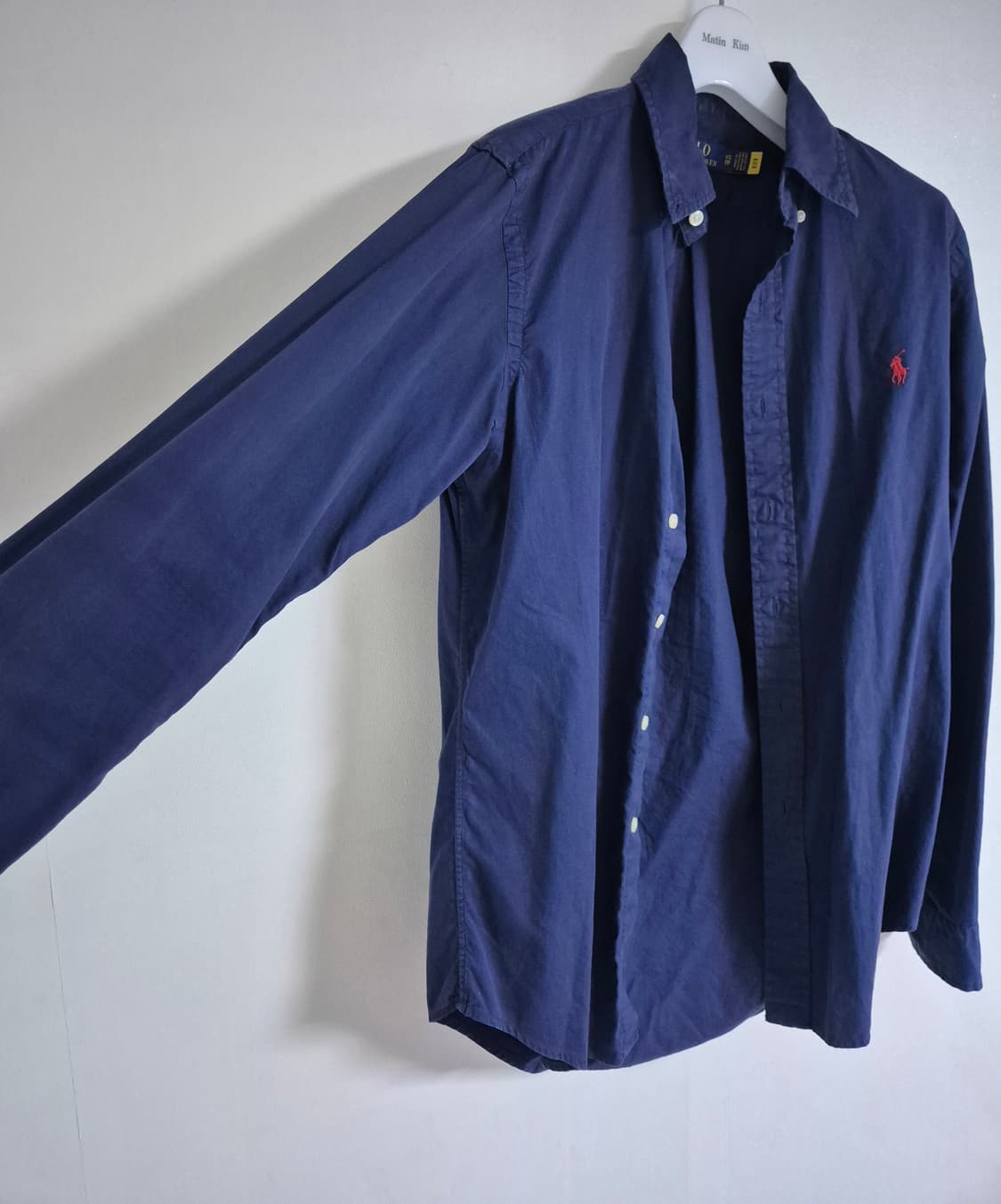 폴로랄프로렌 네이비 옥스포드셔츠 XS(정품) 상품이미지6