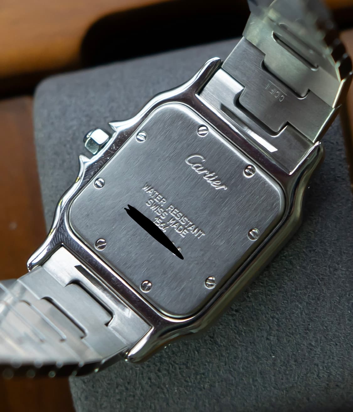 까르띠에 산토스 갈베 LM 쿼츠 빈티지 시계 상품이미지2