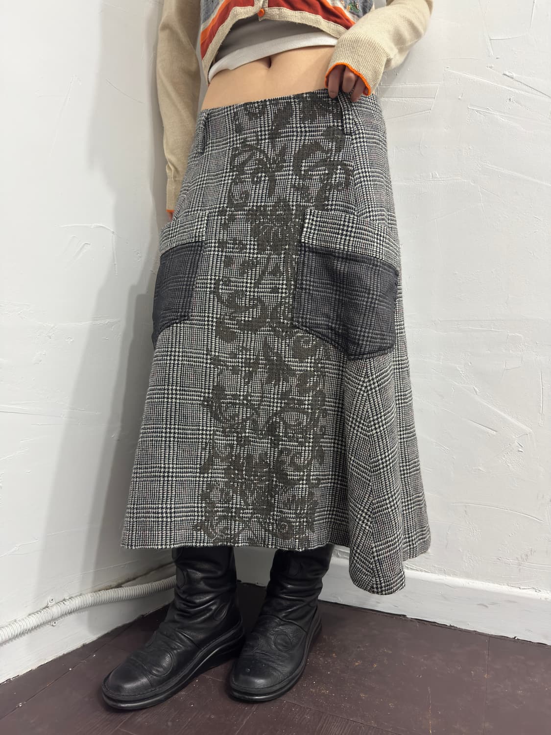 pour deux design pocket skirt 상품이미지4