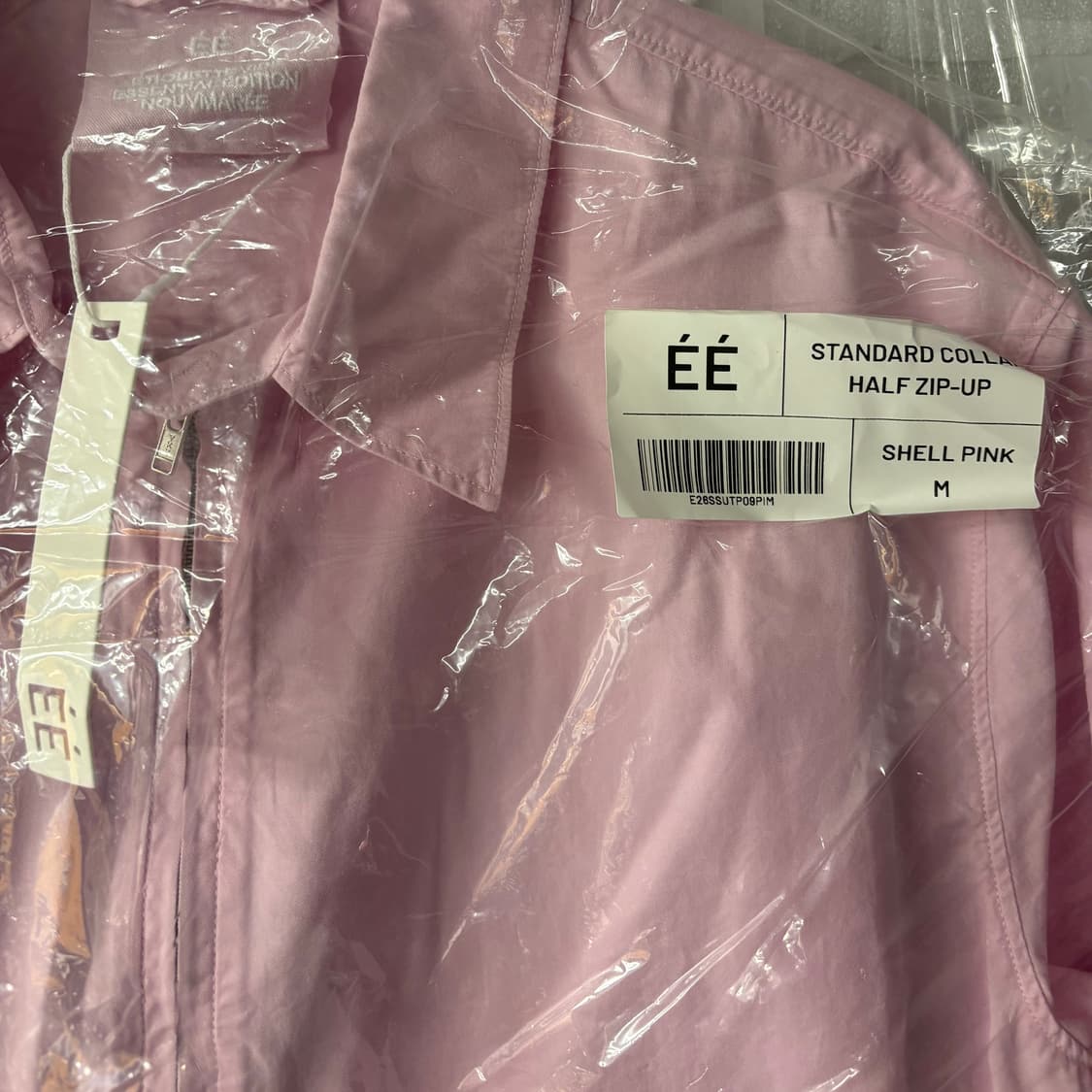 누마레 EE STANDARD COLLAR HALF ZIP-UP SHELL 상품이미지5