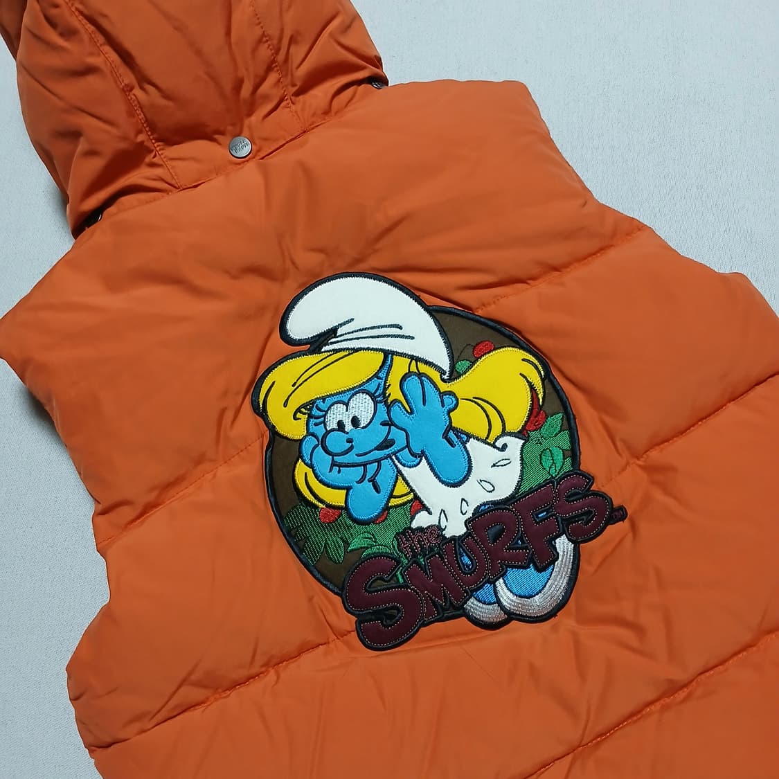 홀하우스 스머프 조끼 패딩조끼 자켓 베스트 빈티지 상품이미지5