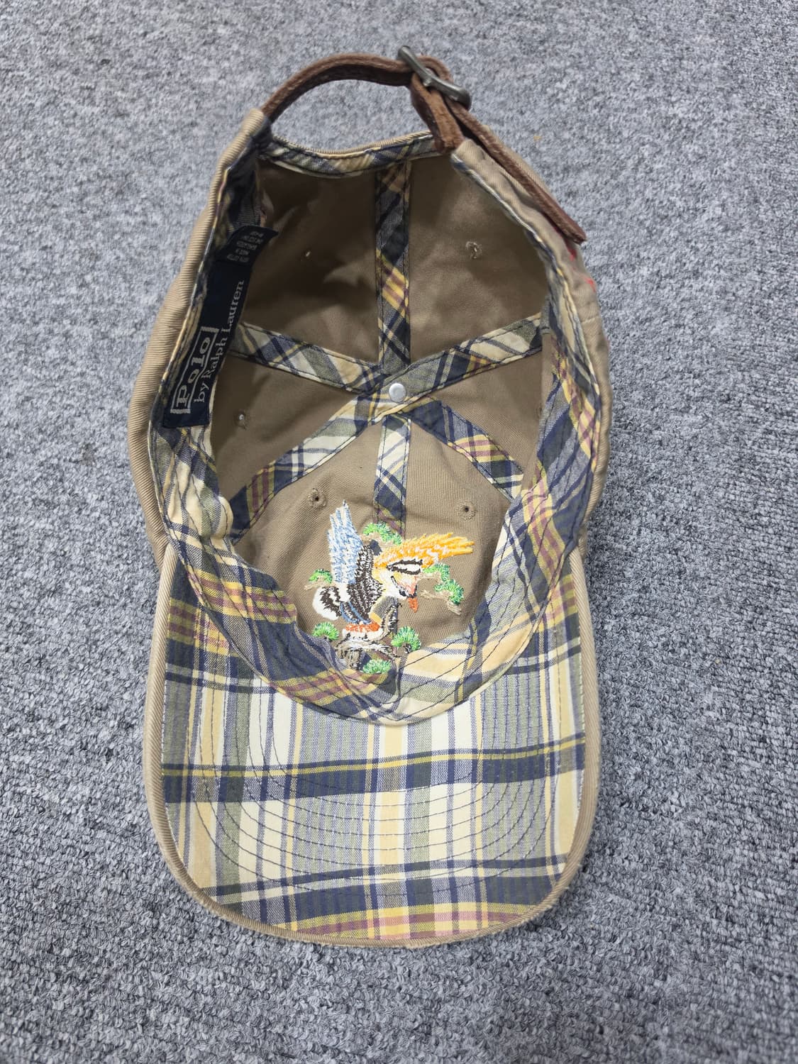 폴로 랄프로렌 빈티지 이글 프레피 익스페디션 드래곤 자수 볼캡 모자 상품이미지6