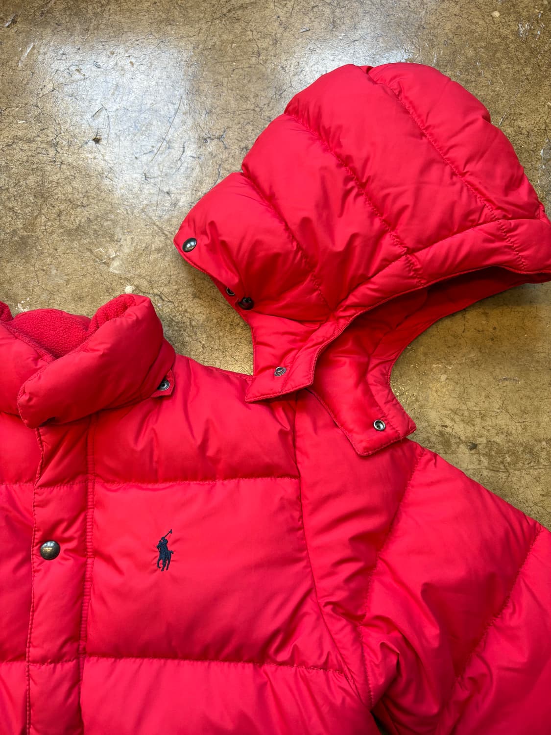 폴로 랄프로렌 다운 후드 패딩 상품이미지2