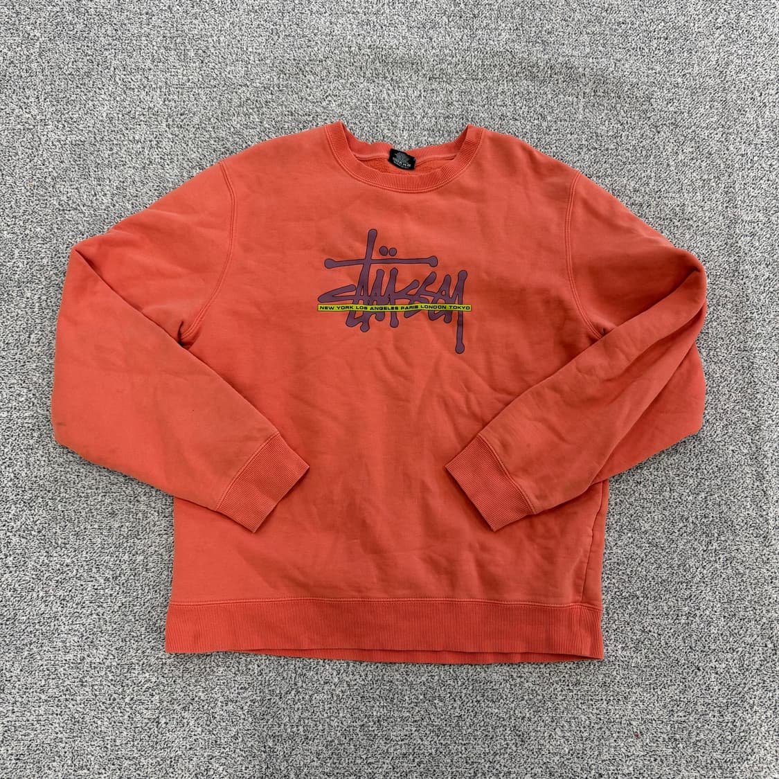 [L] 스투시 인터내셔널 크루넥 맨투맨 0109T1 상품이미지1