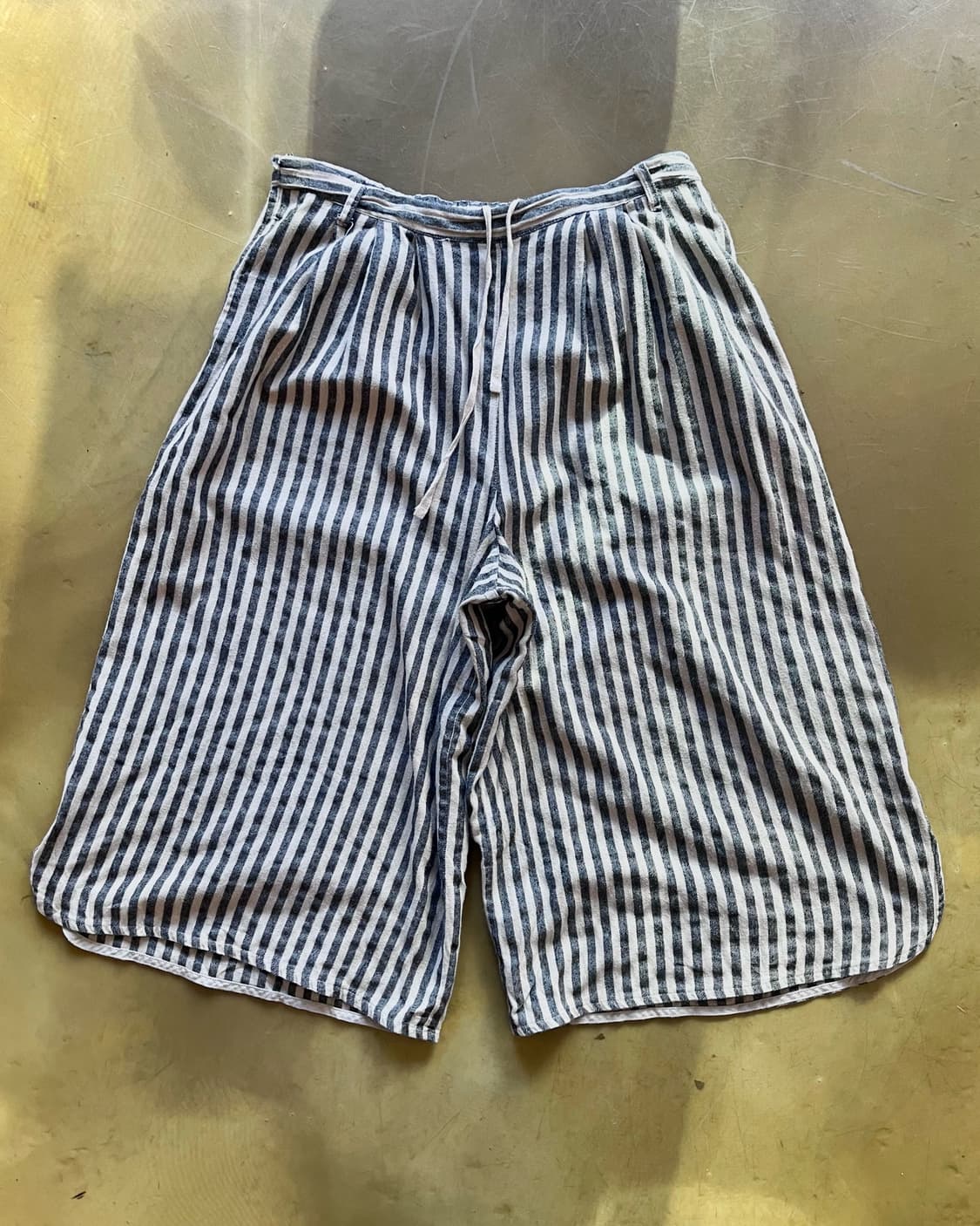 Cloud-Mine Stripe Bermuda Skirt Pants 상품이미지3