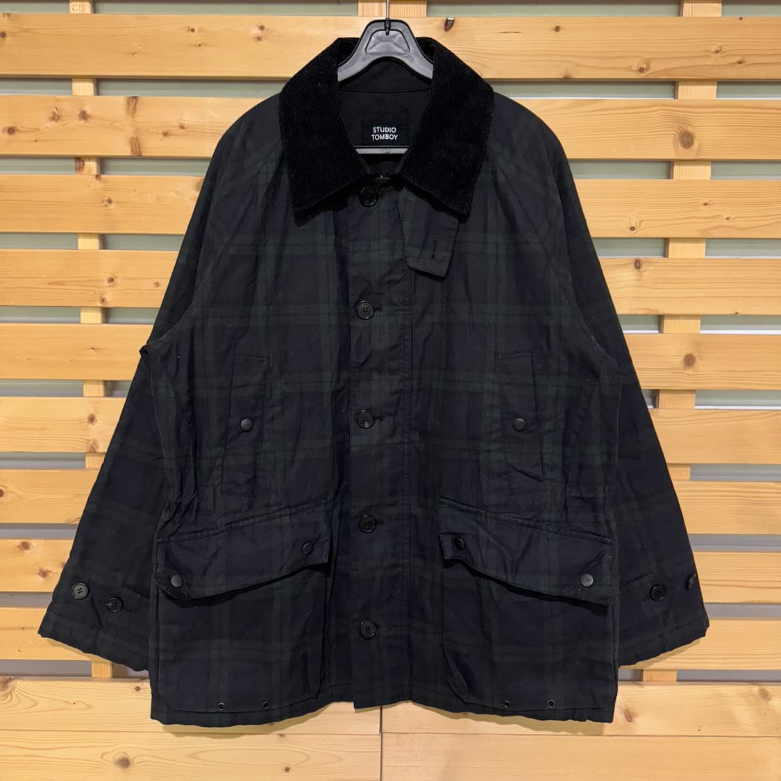 톰보이 왁스 자켓 상품이미지1