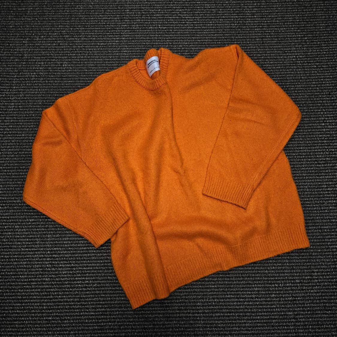 노매뉴얼 플레인 모헤어 니트 상품이미지1