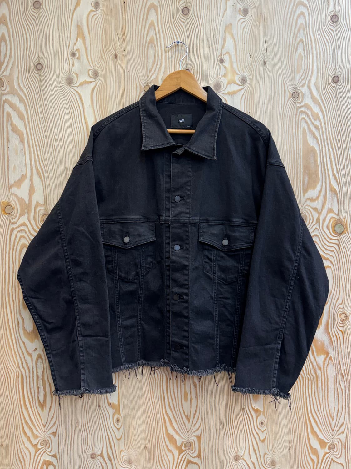 HARE 데미지 크롭 자켓 상품이미지1