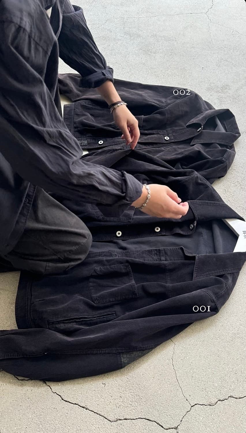 [4, 택포] 폴리테루 1011 페이즐리 트러커 002 다크퍼플브라운 상품이미지1