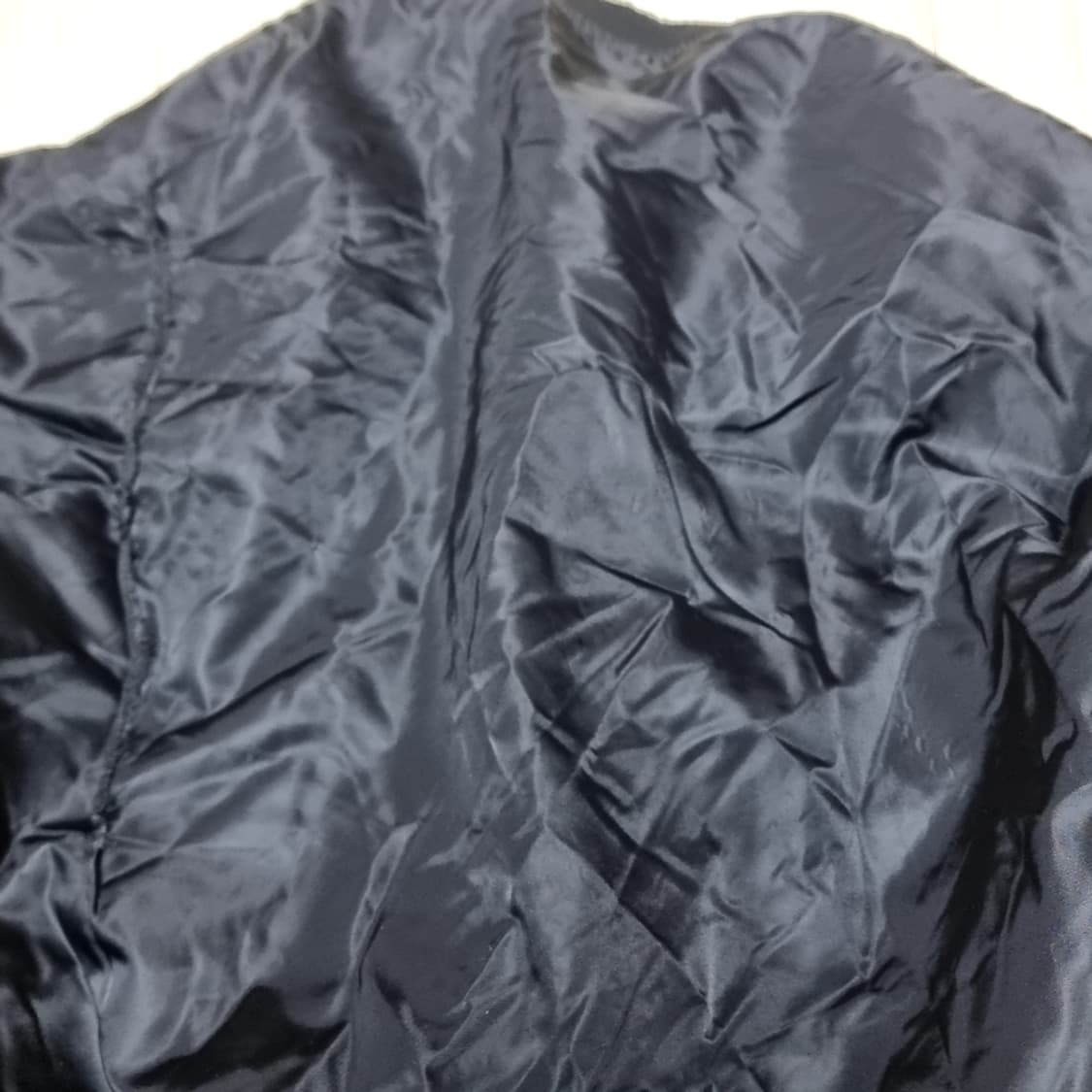 베트* 블랙 MA-1 항공 점퍼 오렌지 안감(free) 상품이미지6