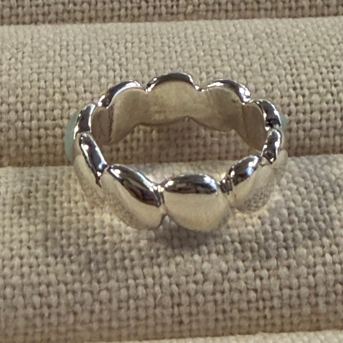 새상품 여성 신주 은도금 에그 반지 상품이미지5