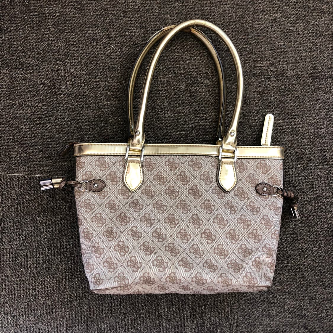 Vintage 💿 GUESS gold heart ri 상품이미지8