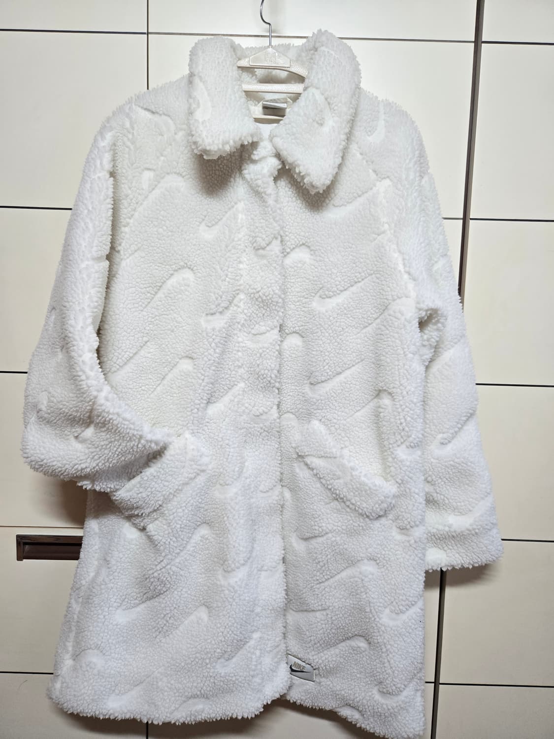 나이키 여성 아이콘 클래쉬 셰르파 프리스 롱 후리스 상품이미지1