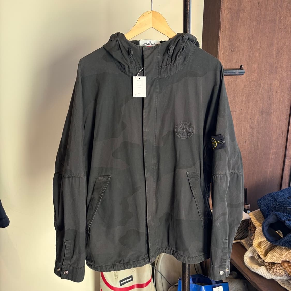 15482 - 19S/S 슈프림 X 스톤아일랜드 라이엇 마스크 카모 자켓 상품이미지4