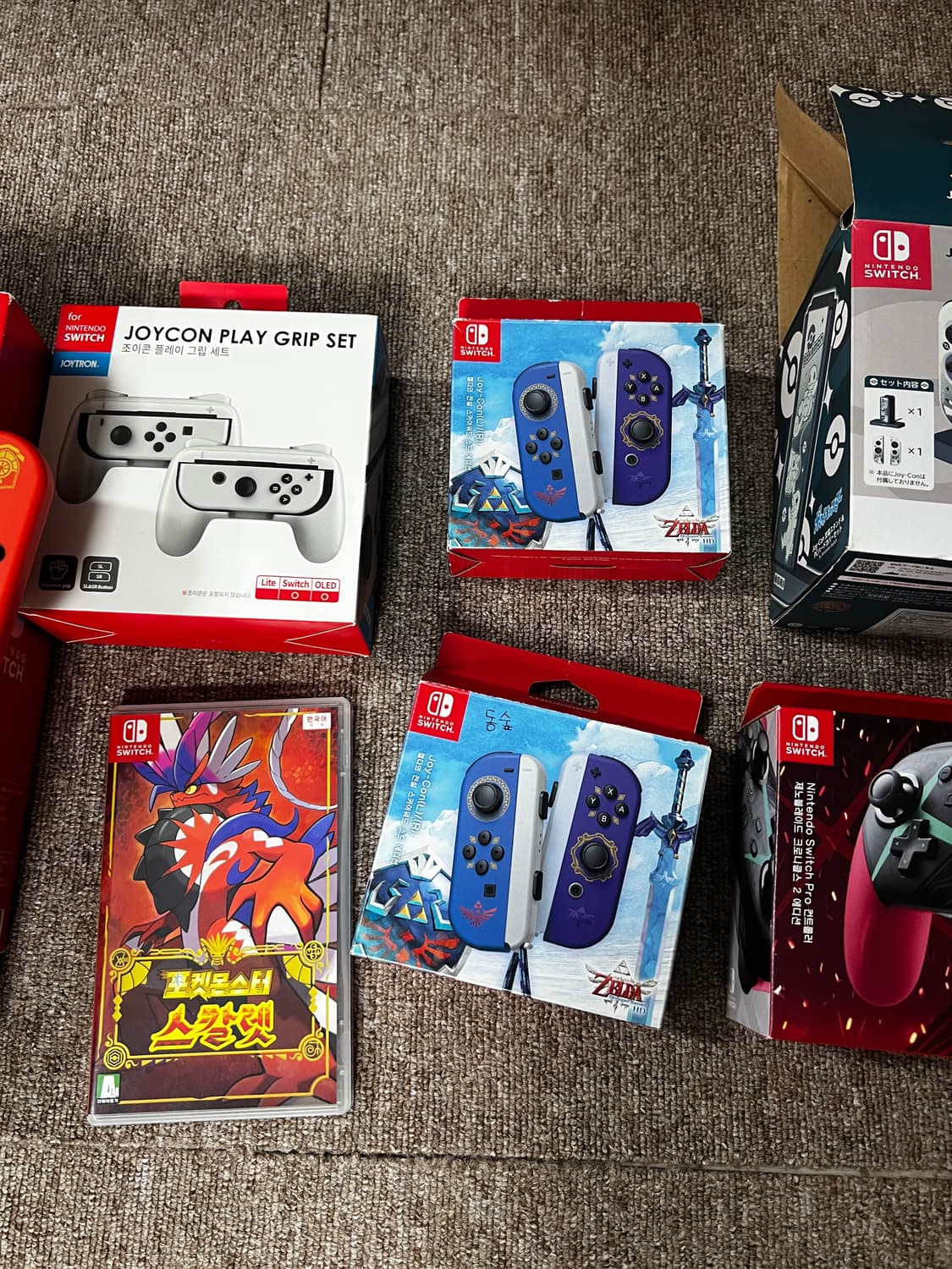 닌텐도 스위치 OLED 모델과 다양한 주변기기 일괄 판매합니다 상품이미지2