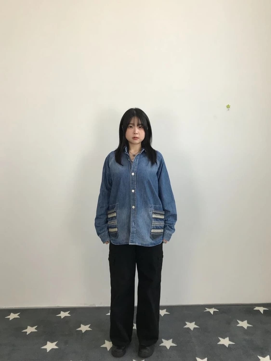 GSC Denim Jacket Ethnic Pocket 상품이미지1