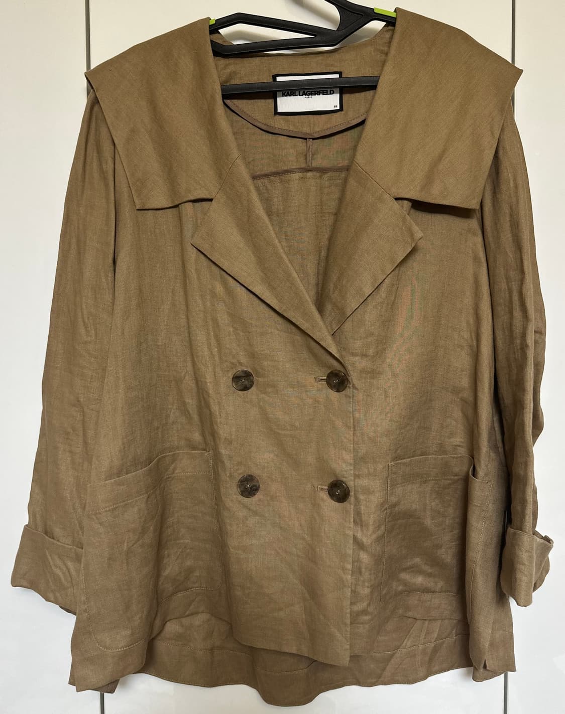 칼 라거펠트 린넨 마 혼방 자켓 상품이미지2