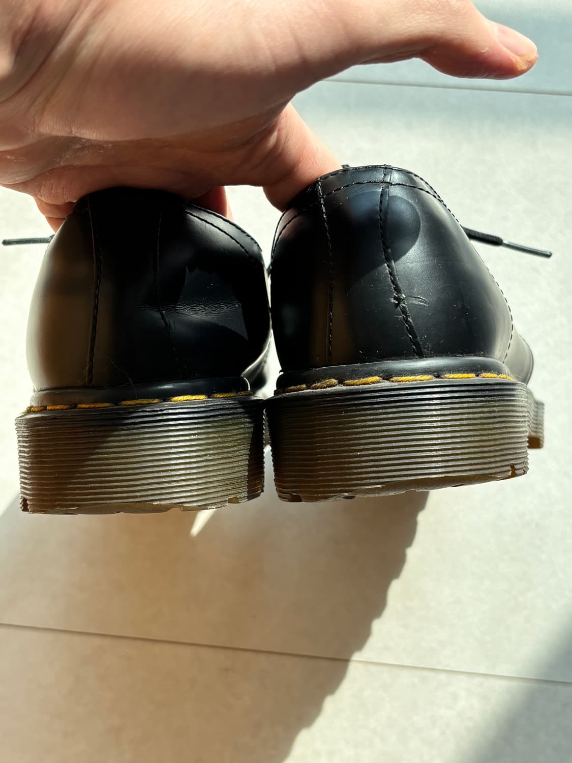 Dr. Martens RAMSEY-Woven Leather Creeper 상품이미지6