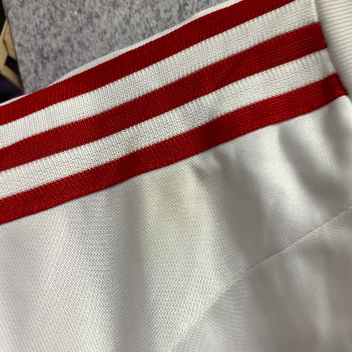 아디다스 파이어버드 흰빨 화이트레드 트랙탑 져지  B4353 상품이미지7