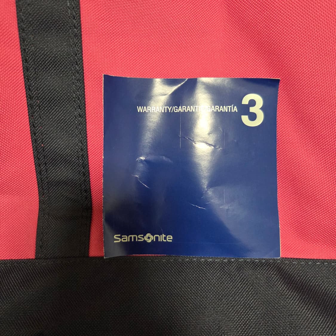 Samsonite 빈티지 캔버스 토트백 상품이미지2