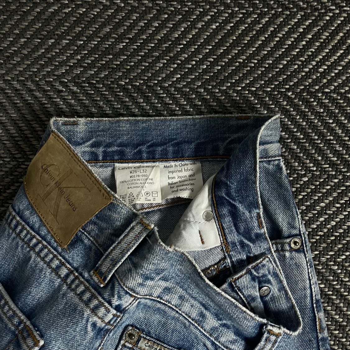 00s 캘빈클라인 우먼스 슬림핏 데님 팬츠o 3606 상품이미지6