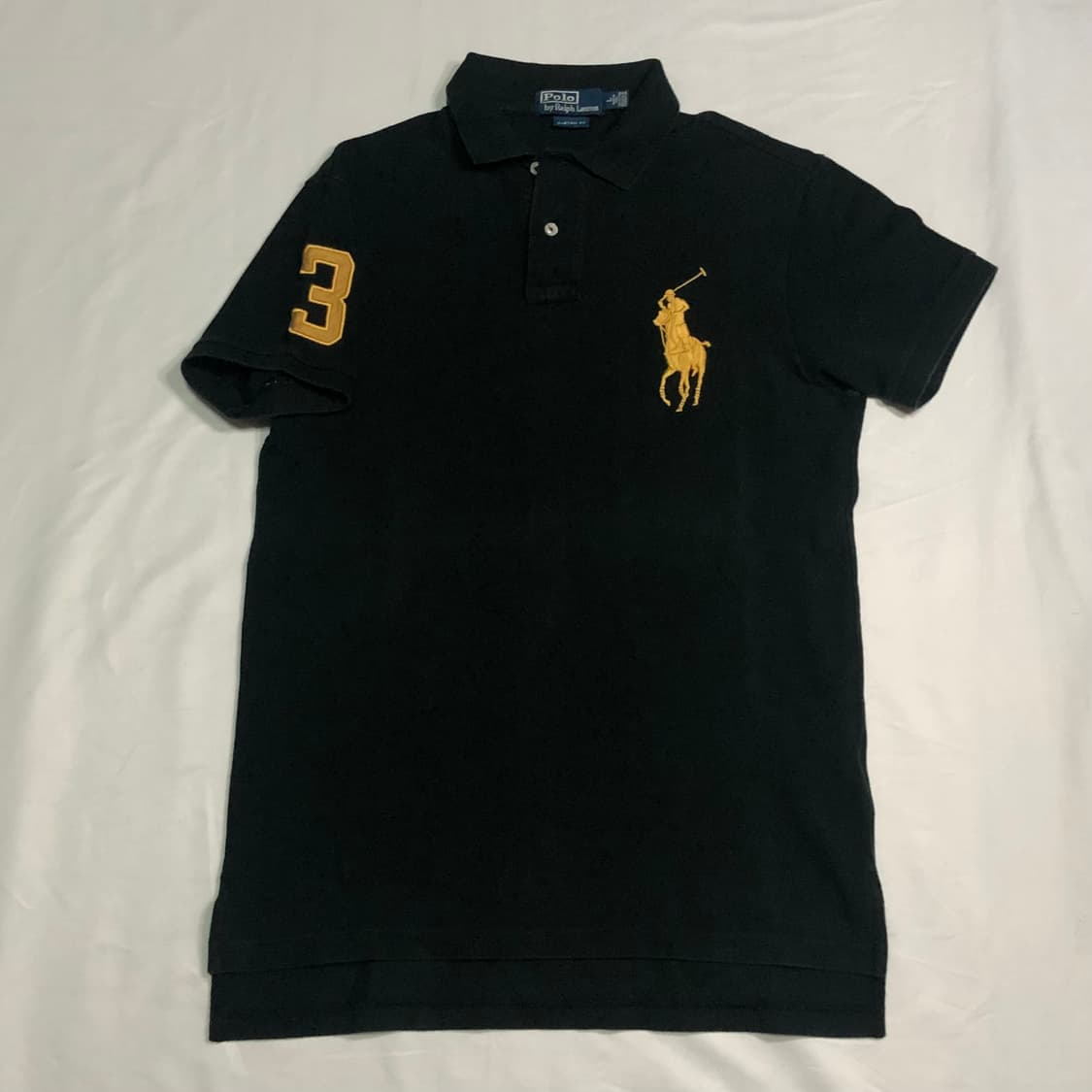 폴로 랄프로렌 황금 빅포니 블랙 카라티 상품이미지2