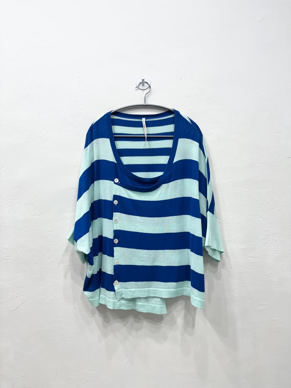 Sunao Kuwahara 스트라이프 가디건 상품이미지1