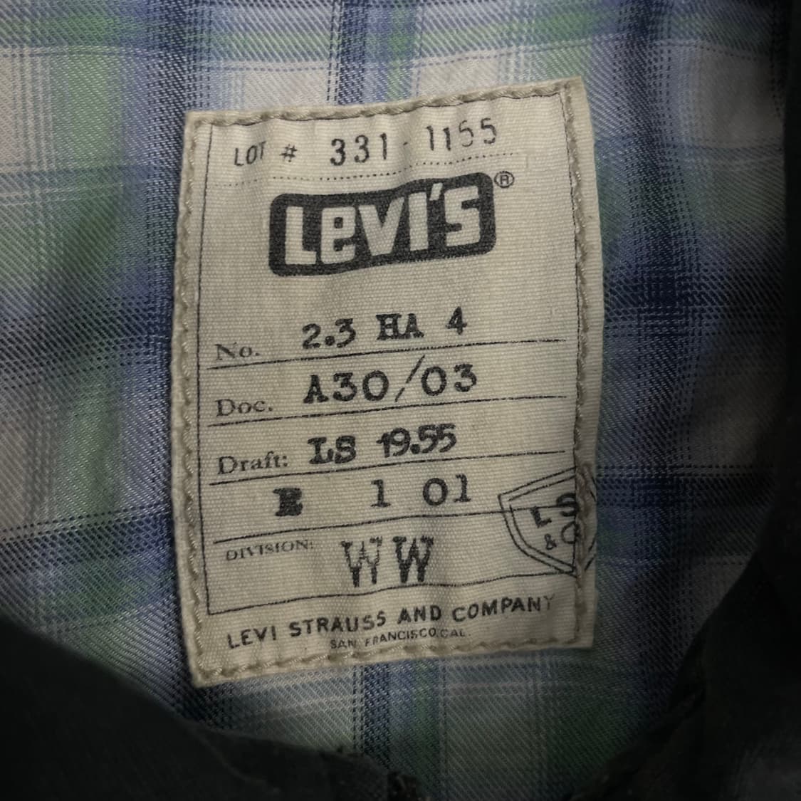 리바이스 포켓 워크 자켓 블랙 상품이미지4