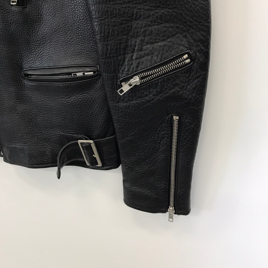 비바스튜디오 컬렉션 소가죽라이더자켓 [M] 상품이미지3