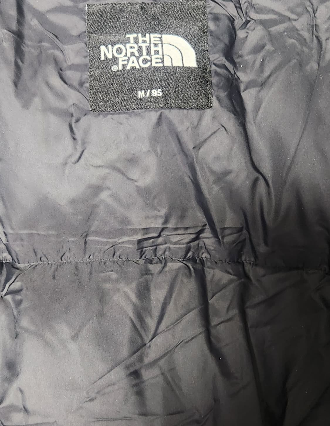 노스페이스 구스롱패딩 카키색 M  (95-100) 상품이미지3